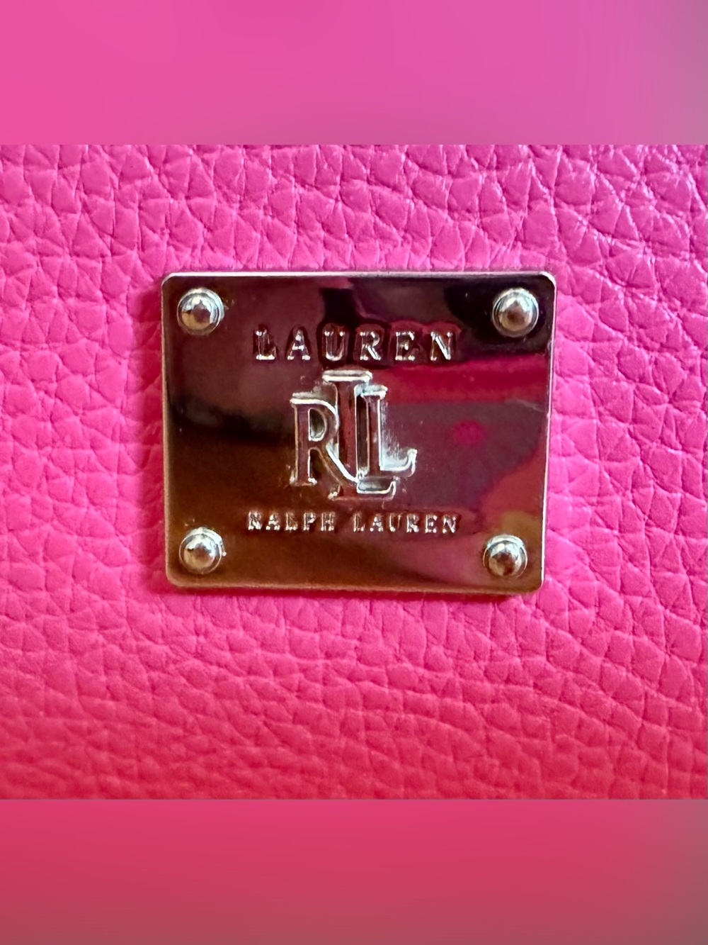 Lauren Ralph Lauren Pink “Hanway” Cork
Top Shopper Tote & Coordinating Wallet - Picture 3 of 16